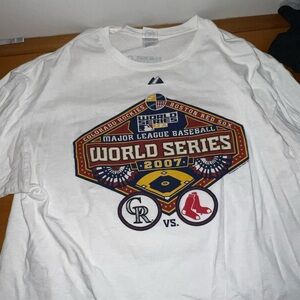 Vintage 2007 MLB World Series shirt